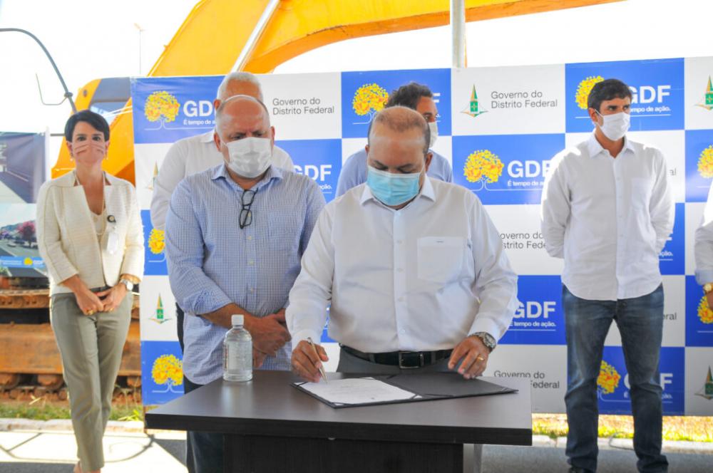 Obra na principal via que liga Ceilândia a Taguatinga será em quatro etapas | Foto: Lúcio Bernardo Jr /Agência Brasília