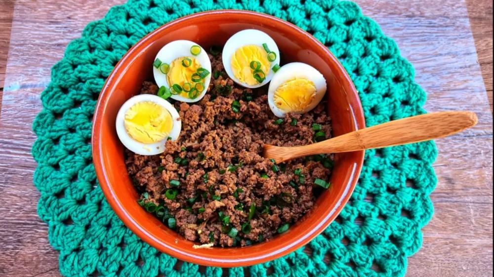 Carne moída preparada em fogo baixo fica soltinha e não perde umidade Imagem: Mundim Nosso