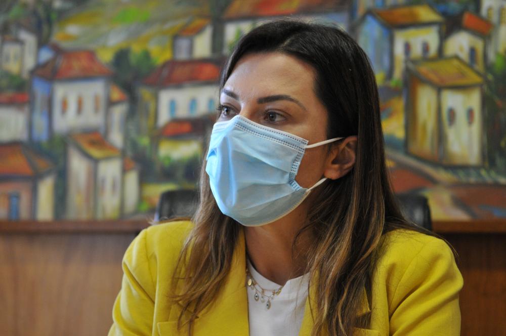 A secretária de Justiça e Cidadania, Marcela Passamani, anuncia que, em 2022, planeja lançar o ‘Na Hora Itinerante’ | Foto: Joel Rodrigues/Agência Brasília