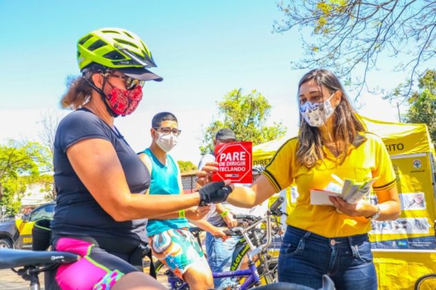 Ações do Detran voltadas para ciclistas, como o projeto Bike em Dia e o Circuito Passeio Ciclístico nas Regiões Administrativas, contribuíram para redução no número de mortes | Foto: Renato Alves/Agência Brasília