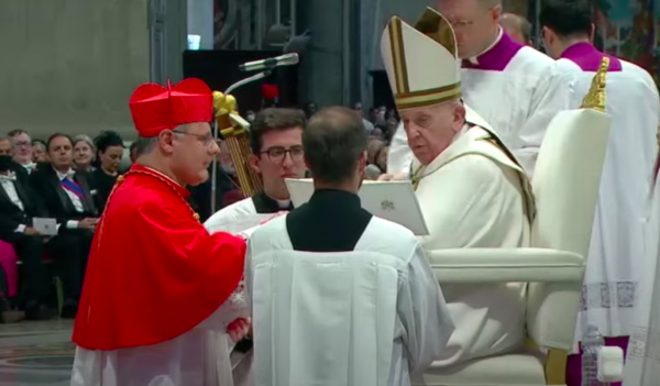 Papa Francisco dá posse a Dom Paulo César Costa, Arcebispo de Brasilia, como cardeal
