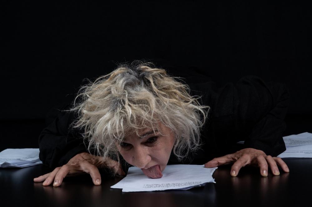 Grande nome das artes cênicas brasileiras, a atriz e diretora Denise Stoklos participa do festival com o espetáculo ‘Abjeto Sujeito’, além de apresentar bate-papo sobre a obra | Fotos: Divulgação