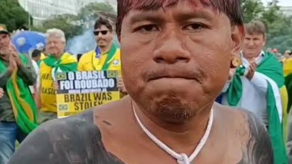 Cacique Serere Xavante. Cacique Serere tem parada cardíaca em presídio, diz esposa Créditos: Reprodução