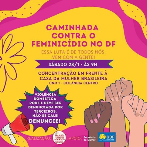 Arte: Secretaria da Mulher