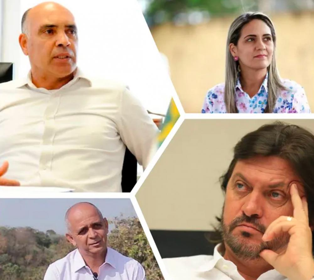 Deputados distritais Wellington Luiz, Jaqueline Silva e Pepa ampliam seus espaços e Claudio Abrantes pode ficar fora do GDF | Foto Montagem das Redes Sociais