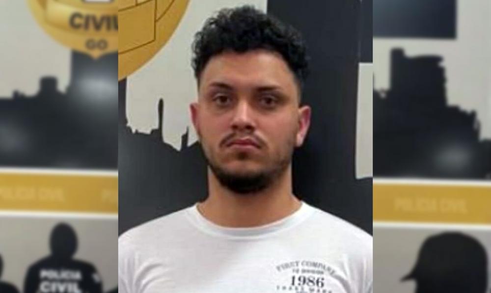 Sávio Vasconcelos de Oliveira está preso na Unidade Prisional de Anápolis, onde permanecerá à disposição da Justiça. (Foto: Divulgação/PC)