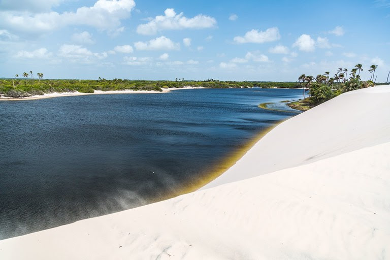 Lençóis Maranhenses, uma das belezas naturais do Brasil exaltadas pelo presidente Lula. Foto: Divulgação / MTur