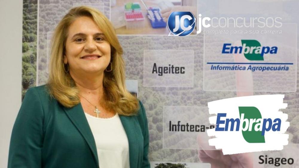 Concurso Embrapa: presidente da Embrapa Silvia Masshurá, Divulgação Embrapa