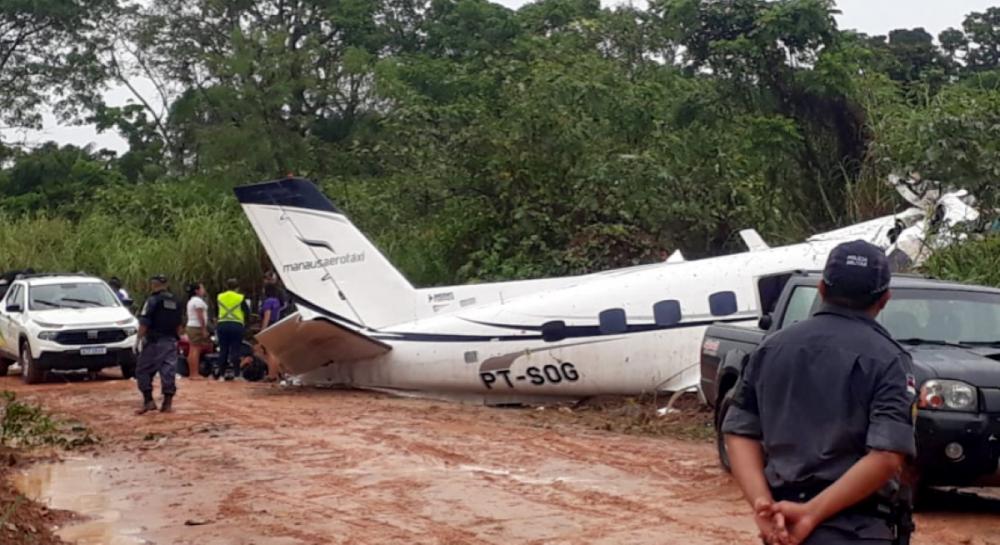 Queda aconteceu quando aeronave se aproximava do aeroporto de Barcelos