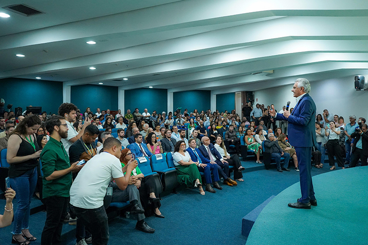 Governador: “Precisamos criar uma cultura para que as pessoas que ocupam as secretarias técnicas sejam qualificadas” (Foto: Júnior Guimarães)
