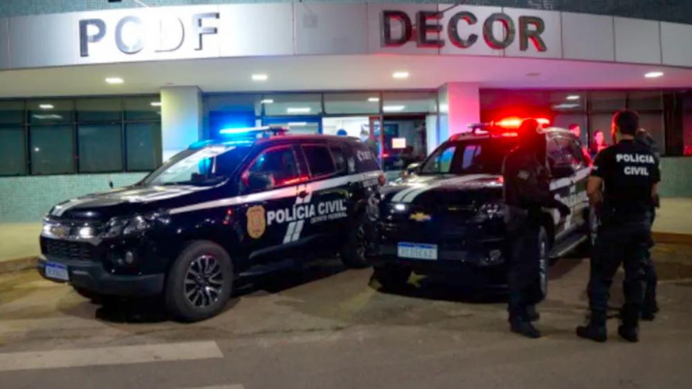 Policiais civis do Distrito Federal durante operação Falso Profeta | Foto: Divulgação / Polícia CIivl Distrito Federal