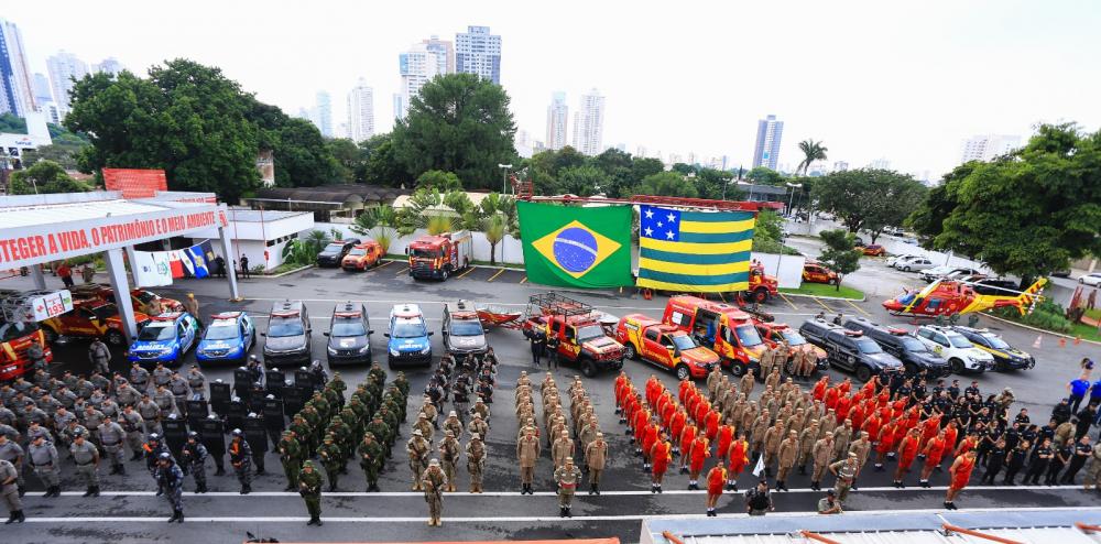 Trabalho integrado das forças de segurança resultou na queda de indicadores relacionados a feminicídios e outros crimes violentos (Fotos: Secom-GO)