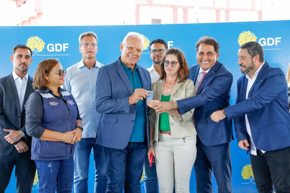 José Humberto Pires: “Estamos seguindo o objetivo de campanha do governo de entregar 43 mil moradias populares até o final de 2026. Já temos quase 20 mil entregues e temos mais sendo construídas em todo o Distrito Federal” | Foto: Lúcio Bernardo Jr/ Agênc