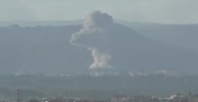 Bomba Israel Líbano / Reprodução / CNN 