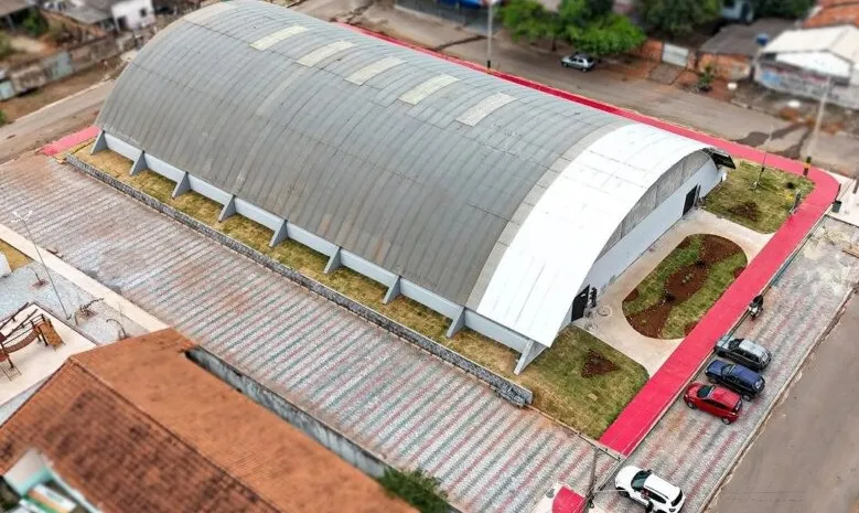 Reforma de ginásio do Céu Azul / SECOM-PMVG