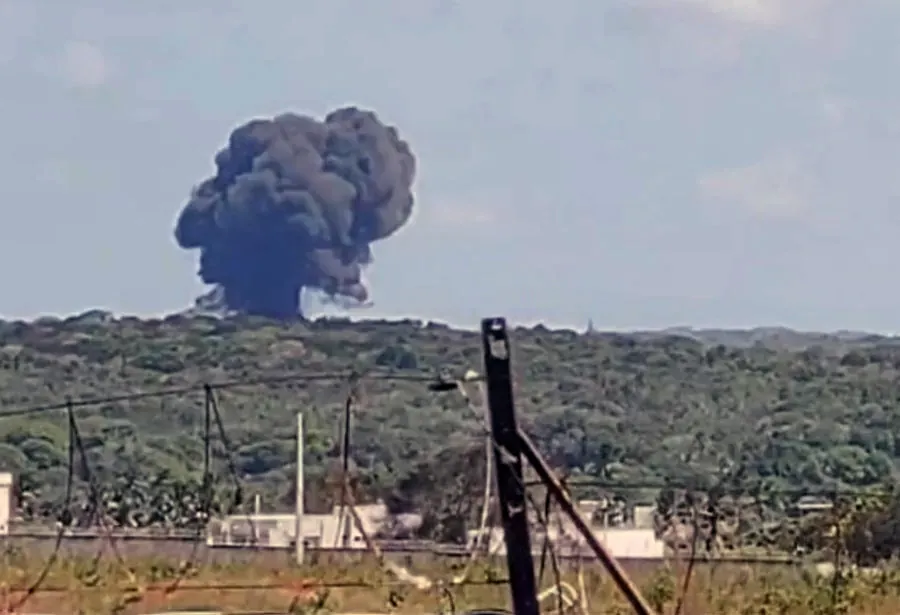 Aeronave caiu na tarde desta terça-feira (22) em Parnamirim - Foto: Reprodução