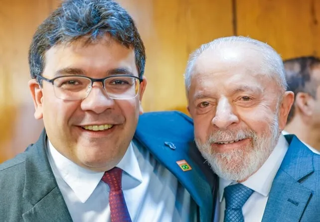 Rafael Fonteles e Lula após reunião com governadores em Brasíia / Divulagação 
