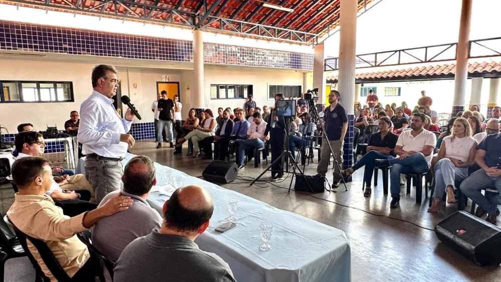 Reunião onde foi realizado anúncio de convocações / Ascom / Prefeitura de Cidade Ocidental