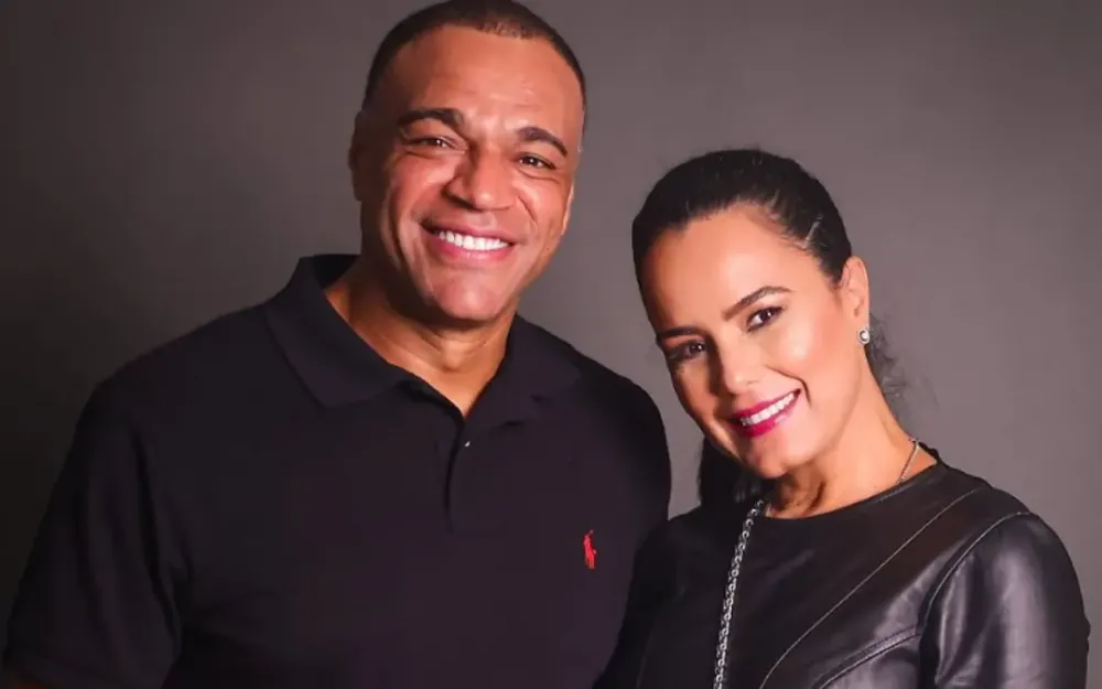 Denilson e Luciele Di Camargo / Instagram / Reprodução