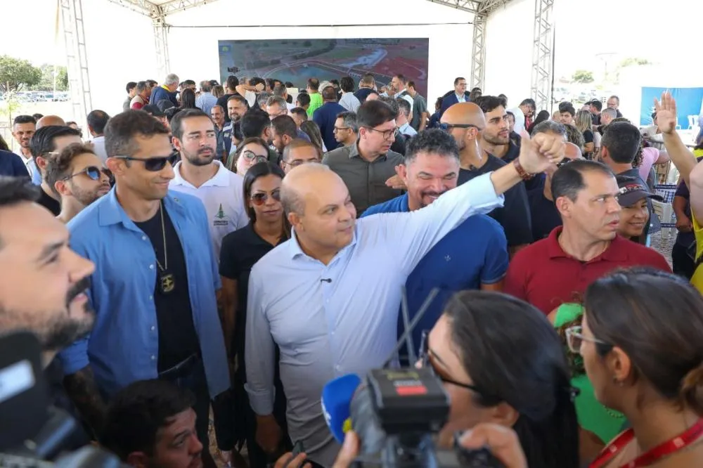 Presente na inauguração, o governador Ibaneis Rocha destacou que os trabalhos continuam para solucionar, em definitivo, os problemas de drenagem na Asa Norte | Foto: Renato Alves/Agência Brasília