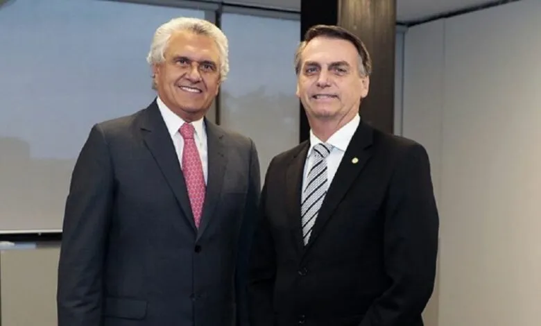 Ronaldo Caiado e Jair Bolsonaro / Reprodução / Redes sociais
