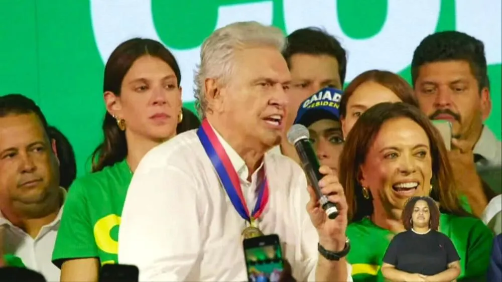 Governador de Goiás, Ronaldo Caiado (União Brasil) / Reprodução 