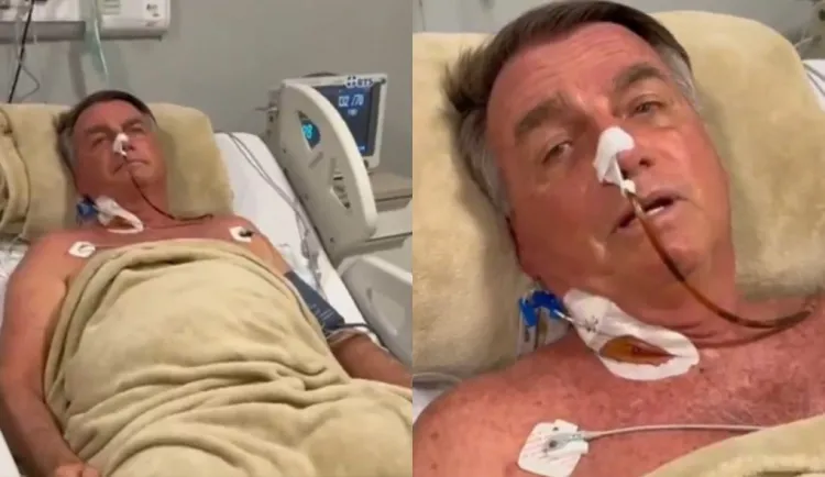 Recuperação do ex-presidente será lenta, segundo médico / Instagram / @jairbolsonaro
