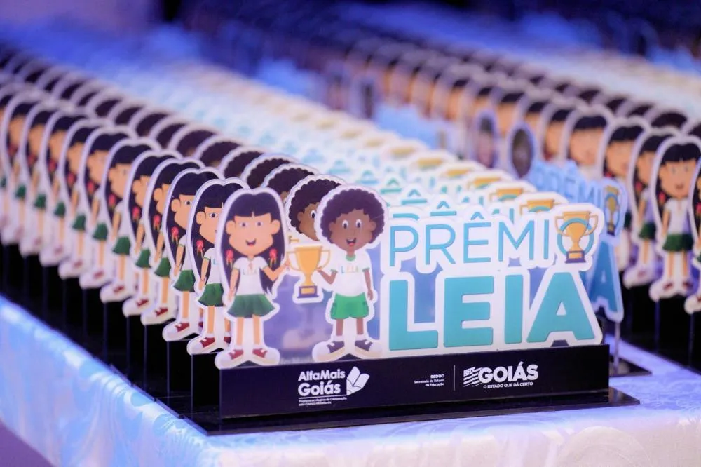 Escolas vencedoras do Prêmio Leia 2024 receberão troféus e R$ 80 mil, cada, em reconhecimento aos resultados obtidos no Saego-Alfa - Foto: Junior Guimarães