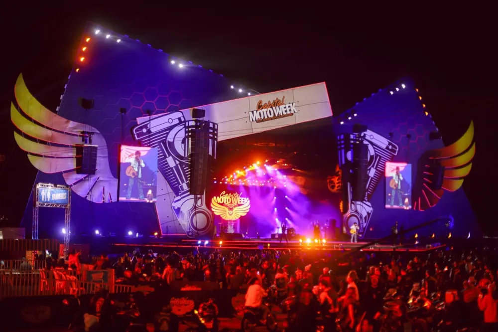 Capital Moto Week - Palco / Divulgação