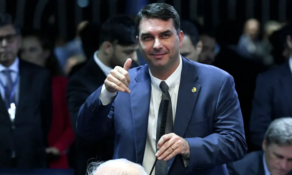 Senador Flávio Bolsonaro / Marcos Oliveira / Agência Senado