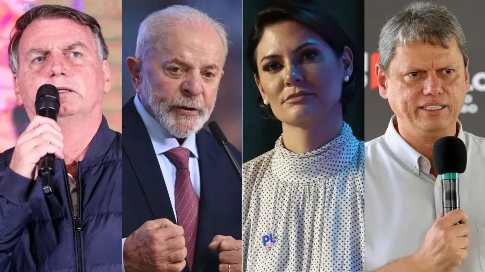 Pesquisa divulgada nesta sexta-feira (5) avaliou possíveis cenários para a eleição presidencial de 2026 / Reprodução