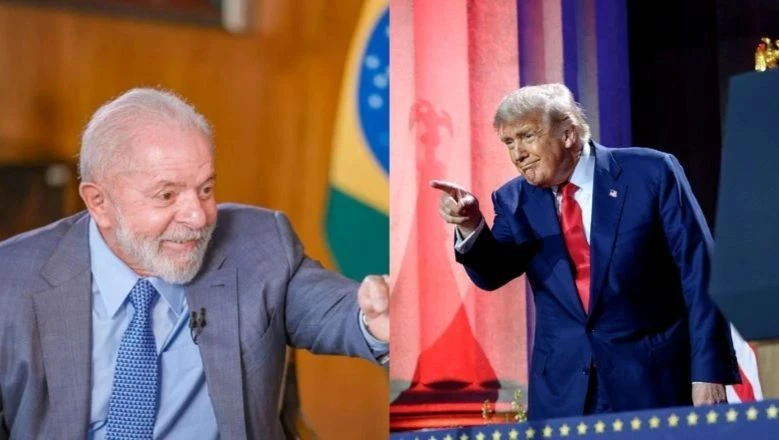 Trump e Lula / Ricardo Stuckert / PR / Joyce N. Boghosian / Official White House Photo