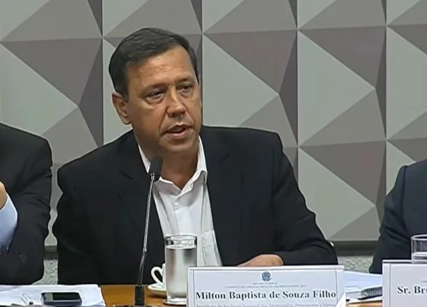 Presidente Sindnapi | Reprodução/ TV Senado