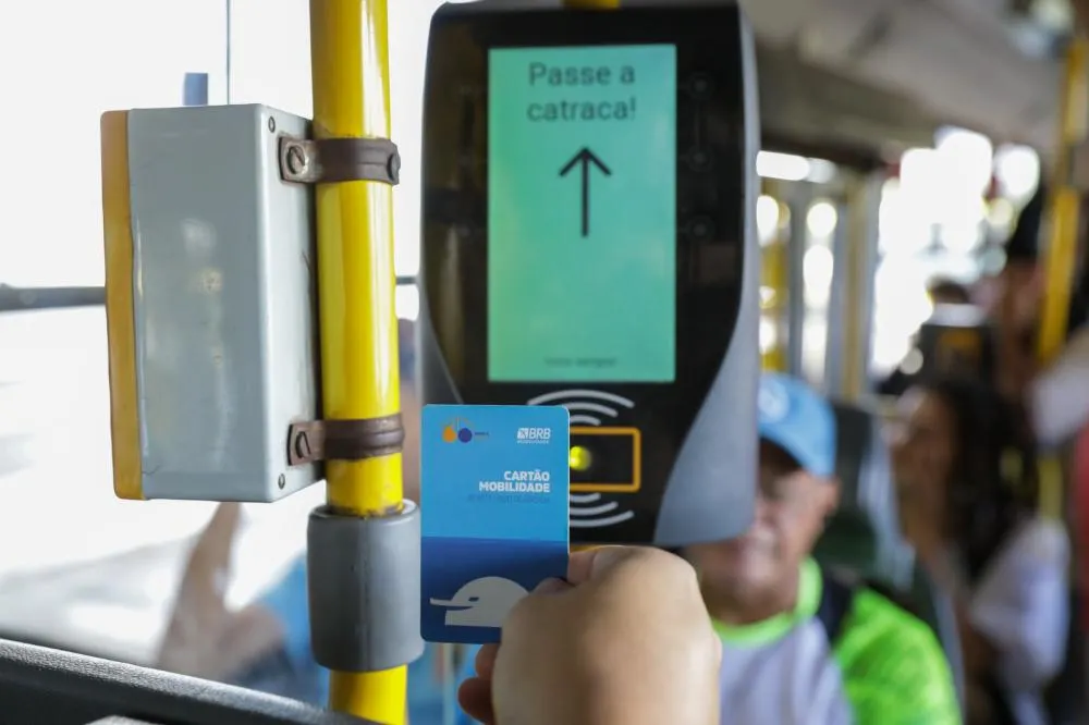 O Vai de Graça, instituído em 28 de fevereiro de 2025, garante transporte gratuito durante todo o feriado | Foto: Geovana Albuquerque/Agência Brasília