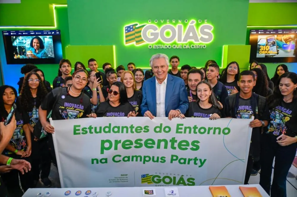  Jovens do Entorno do DF terão acesso às atividades da feira, como oficinas, palestras, experiências imersivas, áreas de robótica, games e espaços de inovação - Fotos: Lucas Diener e Jota Aguiar