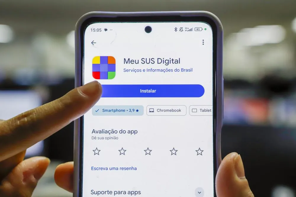 O certificado pode ser emitido diretamente no aplicativo Meu SUS Digital ou em uma UBS | Foto: Jhonatan Cantarelle/Agência Saúde DF