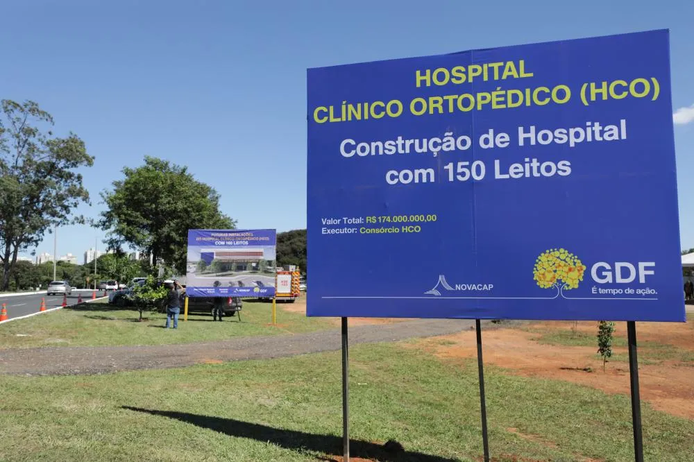 Hospital Clínico Ortopédico do Guará foi uma das duas novas unidades de saúde beneficiadas com maior volume de recursos | Foto: Renato Alves/Agência Brasília