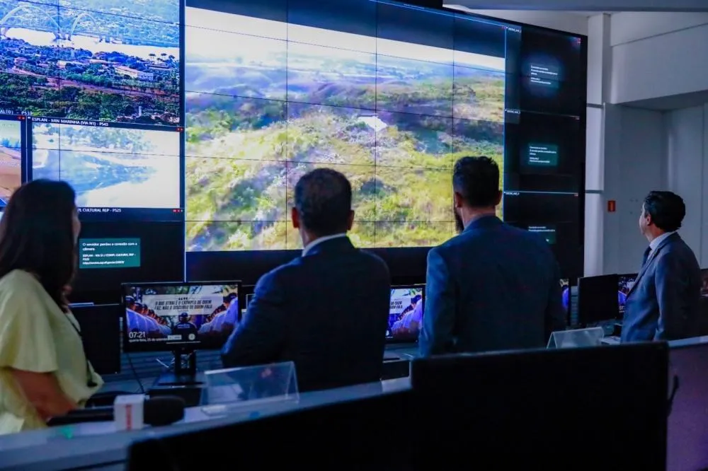 As imagens captadas serão enviadas para o Ciob e para centros de monitoramento da SSP-DF e da Novacap | Foto: Divulgação/SSP-DF