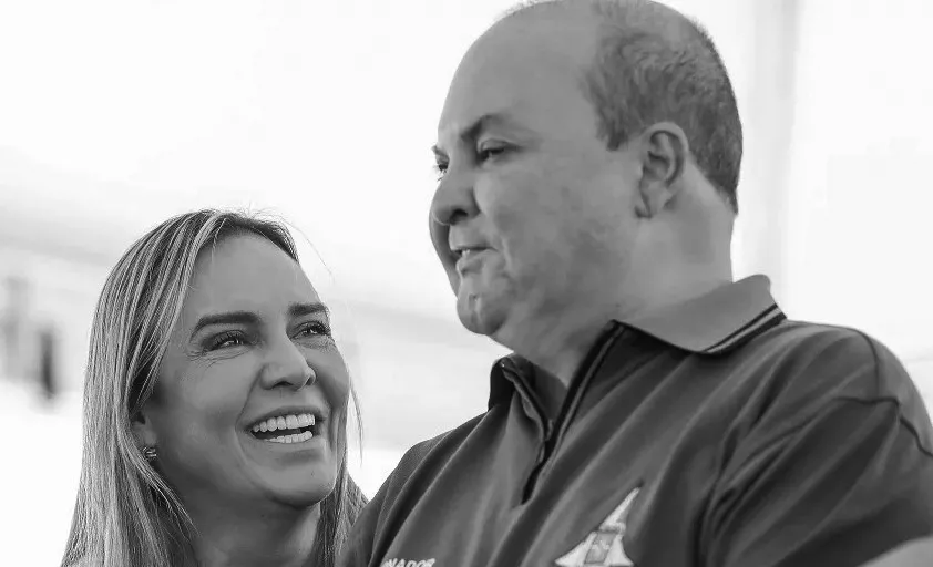 Celina Leão, a vice-governadora, e Ibaneis Rocha, o governador do Distrito Federal/Arquivo/Agência Brasília
