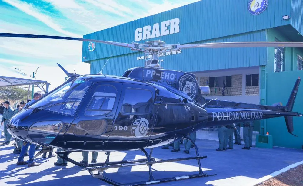 Inaugurada pelo governador Daniel Vilela, base do Graer em Luziânia já demonstra efetividade - 