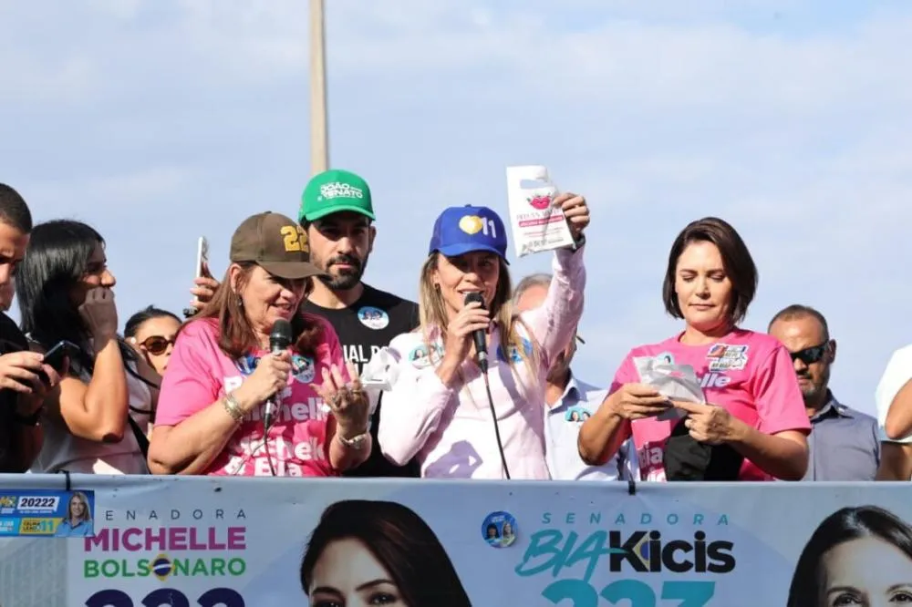 Michelle Bolsonaro e Bia Kicis conquistam o Senado pelo DF