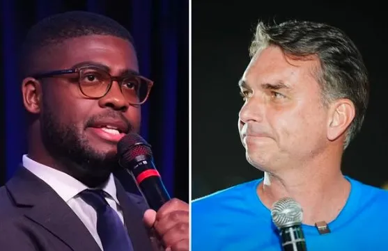 Adversário de Donald Trump pede que Flávio Bolsonaro seja deportado para o Brasil