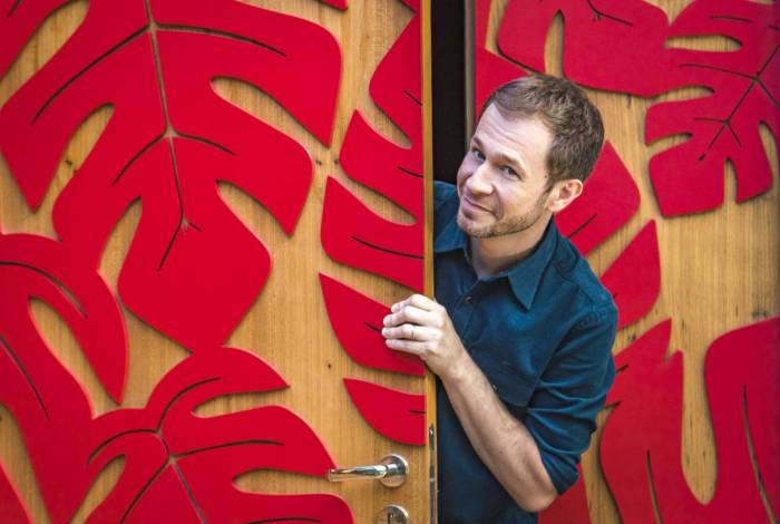 Tiago Leifert, apresentador do 'Big Brother Brasil', da Globo - Globo/Paulo Belote
