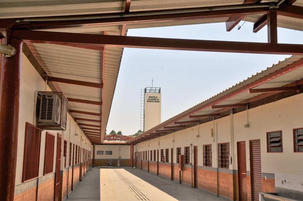 Com a reforma, a escola poderá voltar a ser integral, como foi entre 2013 e 2015. Localizada em uma das regiões mais carentes de Santa Maria, a Porto Rico pode tirar meninos e meninas das ruas | Foto: Acácio Pinheiro/Agência Brasília
