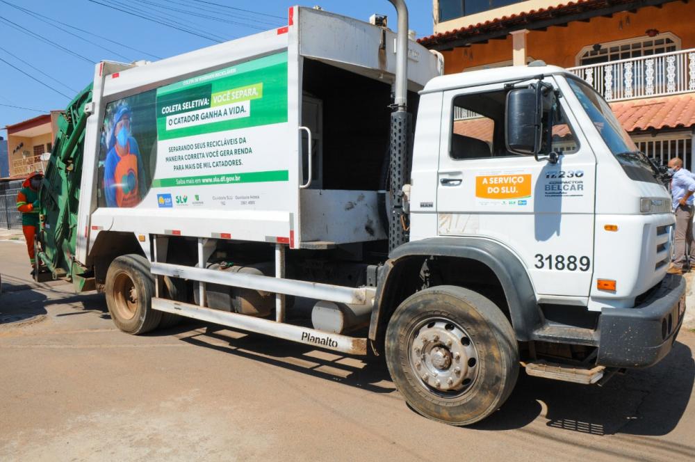 A coleta seletiva já é feita em 27 regiões administrativas. A meta do SLU é prestar o serviço em todas as 33 regiões do DF | Foto: Paulo H. Carvalho/Agência Brasília